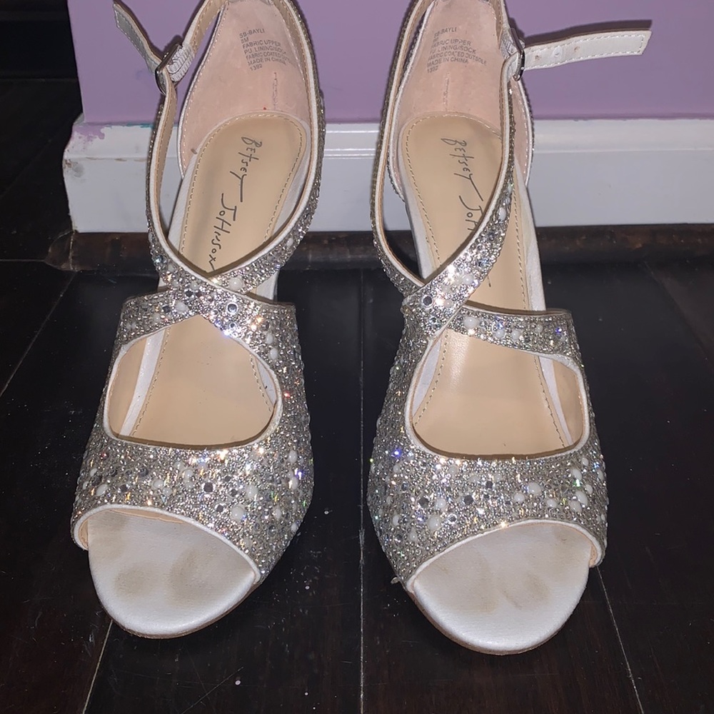 Sparkle high heels